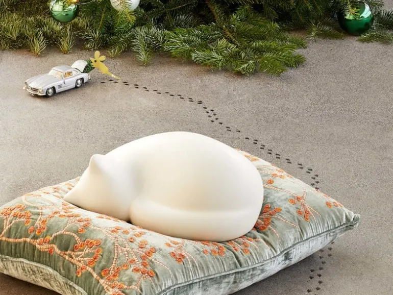 Vitra Resting Cat, white