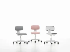 Vitra Rookie task chair, pale rose melange - light grey