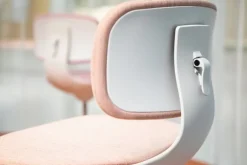 Vitra Rookie task chair, pale rose melange - light grey