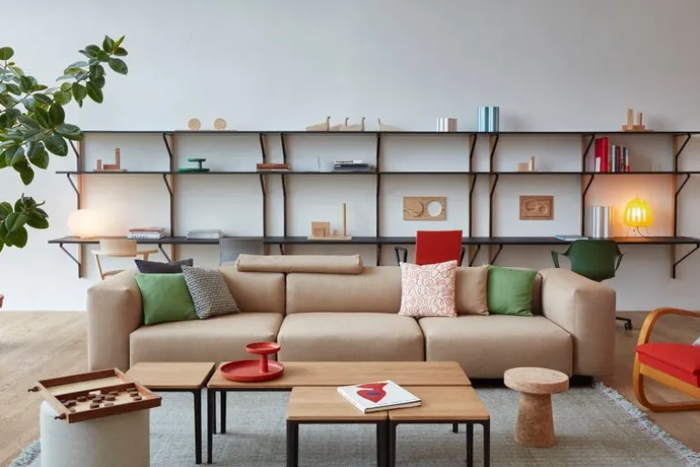 Vitra Rotary tray, white