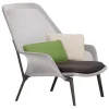 Vitra Slow Chair, brown/cream - chocolate