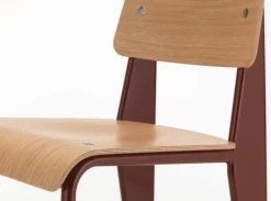 Vitra Standard chair, Japanese red - oak