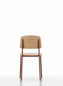 Vitra Standard chair, Japanese red - oak