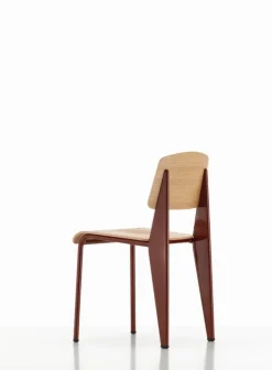 Vitra Standard chair, Japanese red - oak