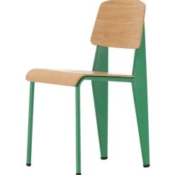 Vitra Standard chair, Prouvé Blé Vert - oak
