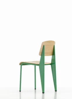 Vitra Standard chair, Prouvé Blé Vert - oak