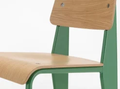 Vitra Standard chair, Prouvé Blé Vert - oak