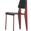 Vitra Standard SP chair, Japanese red - deep black