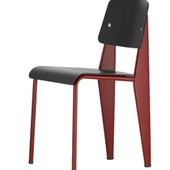 Vitra Standard SP chair, Japanese red - deep black