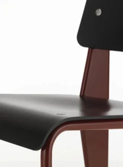 Vitra Standard SP chair, Japanese red - deep black