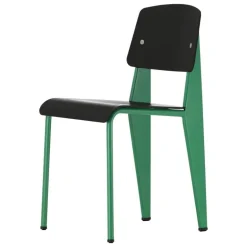 Vitra Standard SP chair, Prouvé Blé Vert - deep black
