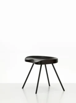 Vitra Tabouret 307 stool, dark oak