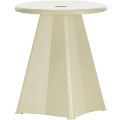 Vitra Tabouret Métallique stool, Prouvé Blanc Colombe