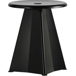 Vitra Tabouret Métallique stool, deep black