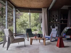 Vitra Tabouret Métallique stool, Japanese red