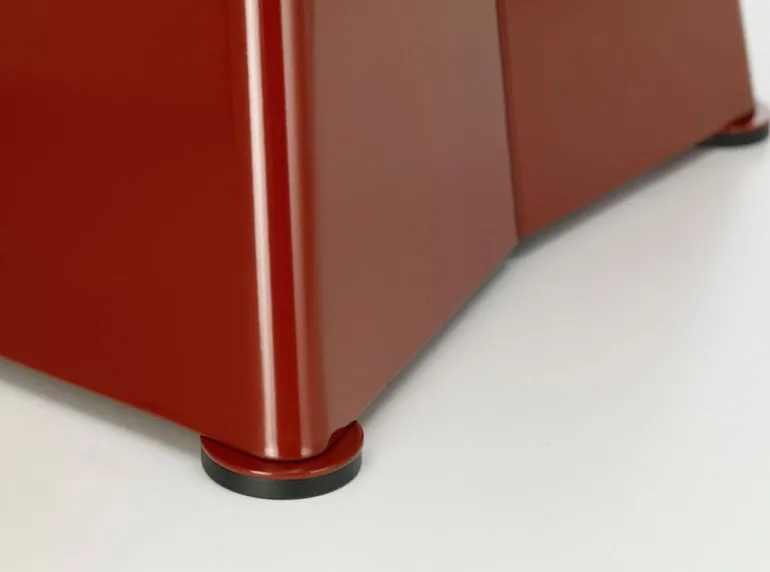 Vitra Tabouret Métallique stool, Japanese red