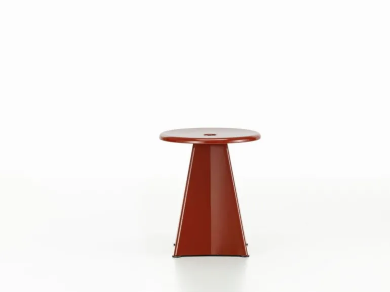 Vitra Tabouret Métallique stool, Japanese red