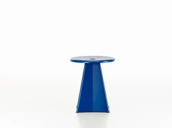 Vitra Tabouret Métallique stool, Prouvé Bleu Marcoule