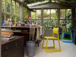 Vitra Tip Ton chair, glacier blue