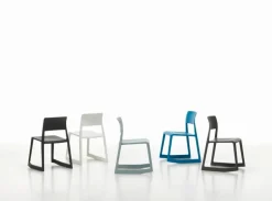 Vitra Tip Ton chair, glacier blue