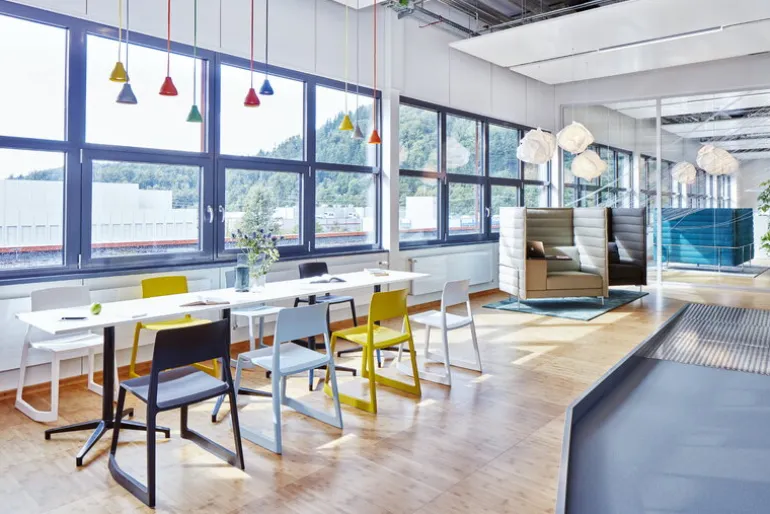 Vitra Tip Ton chair, ice grey