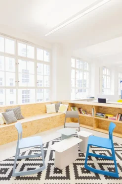 Vitra Tip Ton chair, ice grey