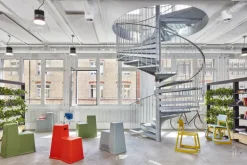 Vitra Tip Ton chair, ice grey