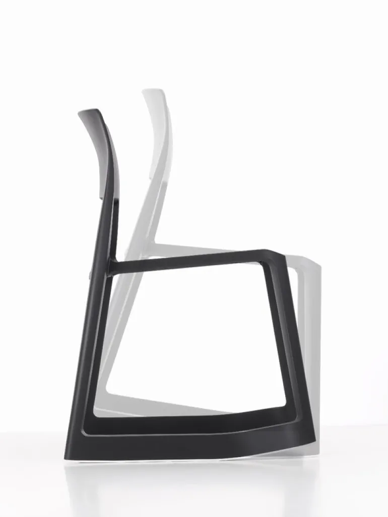 Vitra Tip Ton RE chair, dark grey
