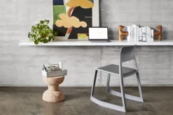 Vitra Tip Ton RE chair, dark grey