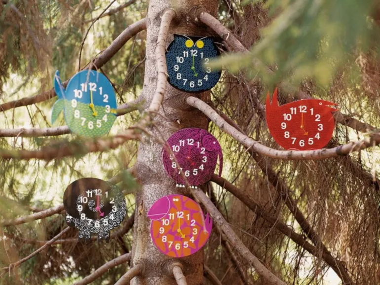 Vitra Zoo Timers wall clock, Elihu the Elephant