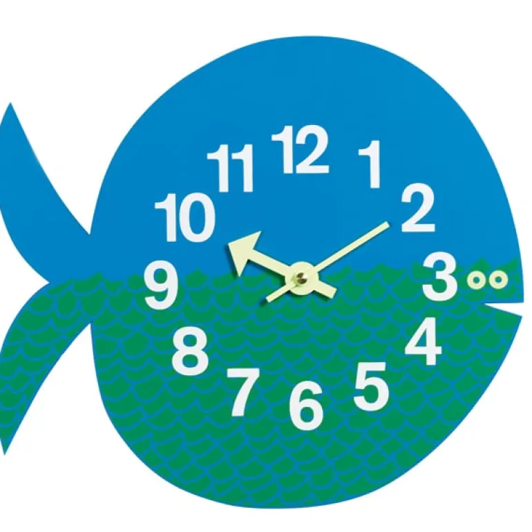 Vitra Zoo Timers wall clock, Fernando the Fish