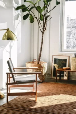 VM Carpet Duo Haiku rug, copper