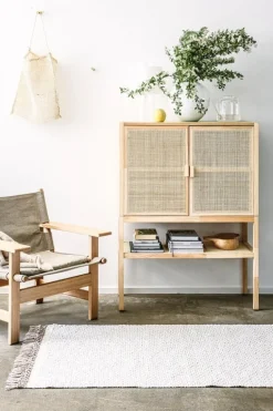 VM Carpet Duo Popcorn rug, white