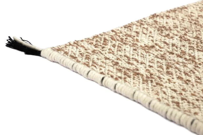 VM Carpet Duo Rae rug, copper - white