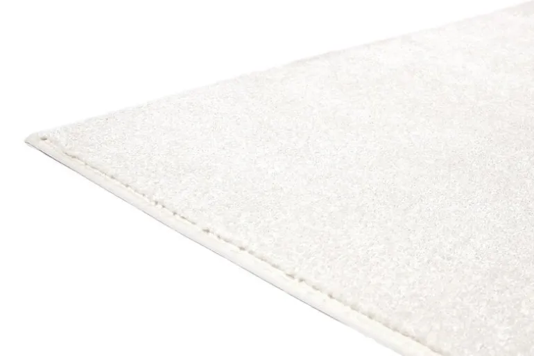 VM Carpet Hattara rug, white, narrow edging
