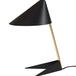 Warm Nordic Ambience table lamp, black - brass