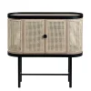 Warm Nordic Be My Guest bar cabinet, cane