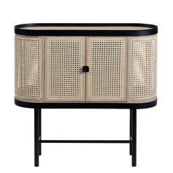 Warm Nordic Be My Guest bar cabinet, cane