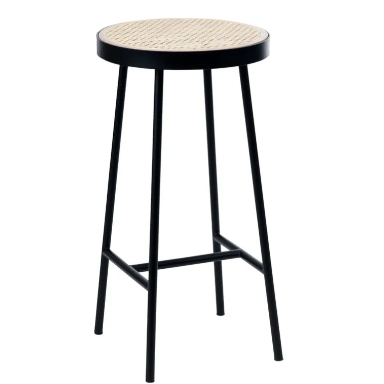Warm Nordic Be My Guest bar stool, cane