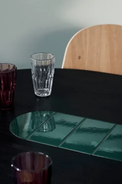 Warm Nordic Be My Guest dining table, black - forest green