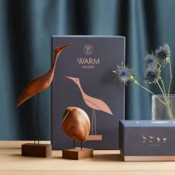 Warm Nordic Beak Bird, Tall Heron, oak