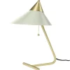 Warm Nordic Brass Top table lamp, warm white