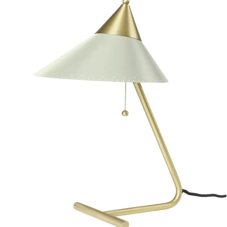 Warm Nordic Brass Top table lamp, warm white