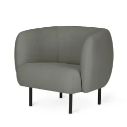 Warm Nordic Cape lounge chair, warm grey