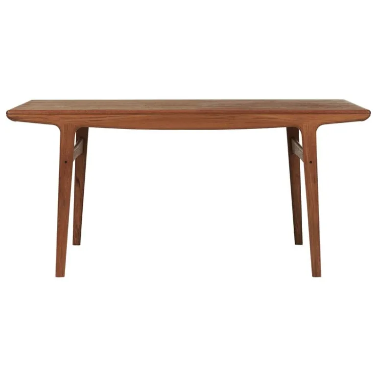 Warm Nordic Evermore dining table, 160 cm, incl. 2 extensions, teak oiled oak