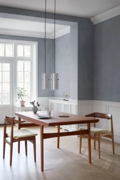 Warm Nordic Evermore dining table, 160 cm, incl. 2 extensions, teak oiled oak