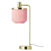 Warm Nordic Fringe table lamp, pale pink