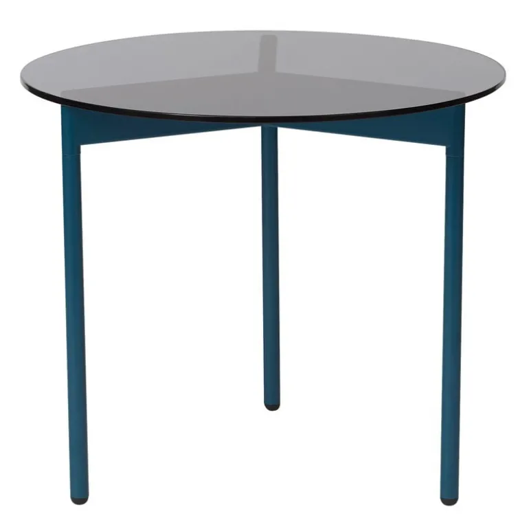 Warm Nordic From Above side table, 52 cm, grey - blue