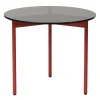 Warm Nordic From Above side table, 52 cm, brown - red