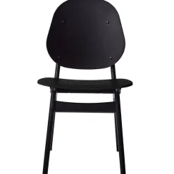 Warm Nordic Noble chair, black lacquered beech